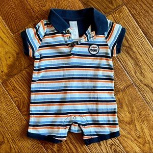 Old Navy Collared One Piece Outfit, 0-3 Months